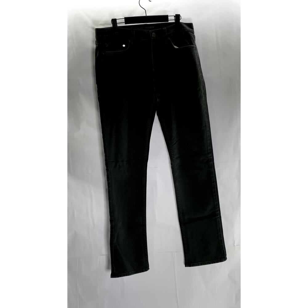 BANANA REPUBLIC Men's Dark Gray Slim-Fit Aiden Traveler Five-Pocket Pant SZ32X32